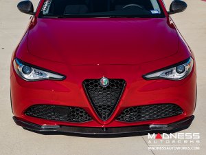 Alfa Romeo Giulia Front Spoiler - Carbon Fiber - Estremo - V1